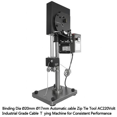 Купить Связывающий диаметр Ø20 мм Ø17 мм Автоматический Zip Tie Tool AC220Volt Промышленный класс кабельной машины для постоянной производительности online manufacture